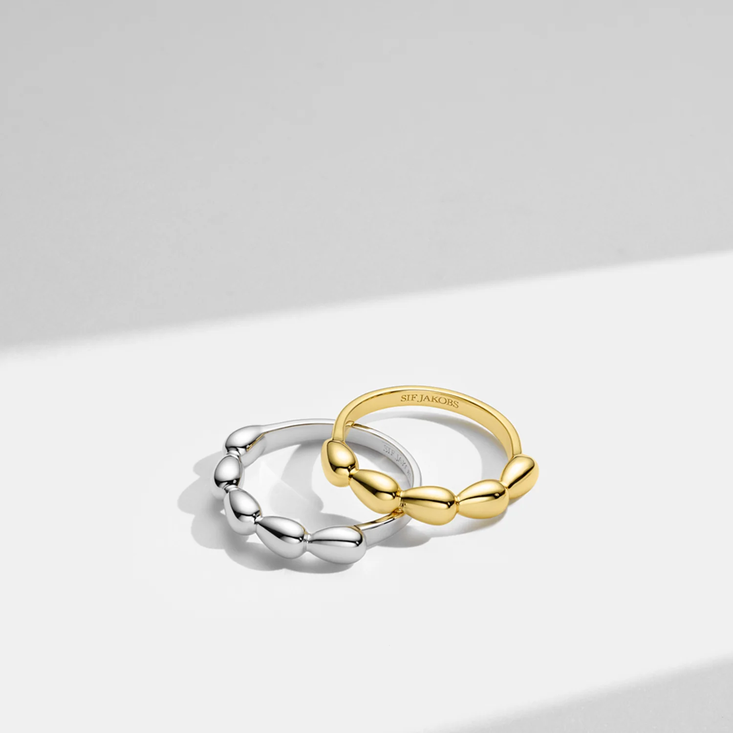Sif Jakobs 925 Sterling Silver Goccia Piccolo Pianura Ring SJ-R2594-52 - Image 4